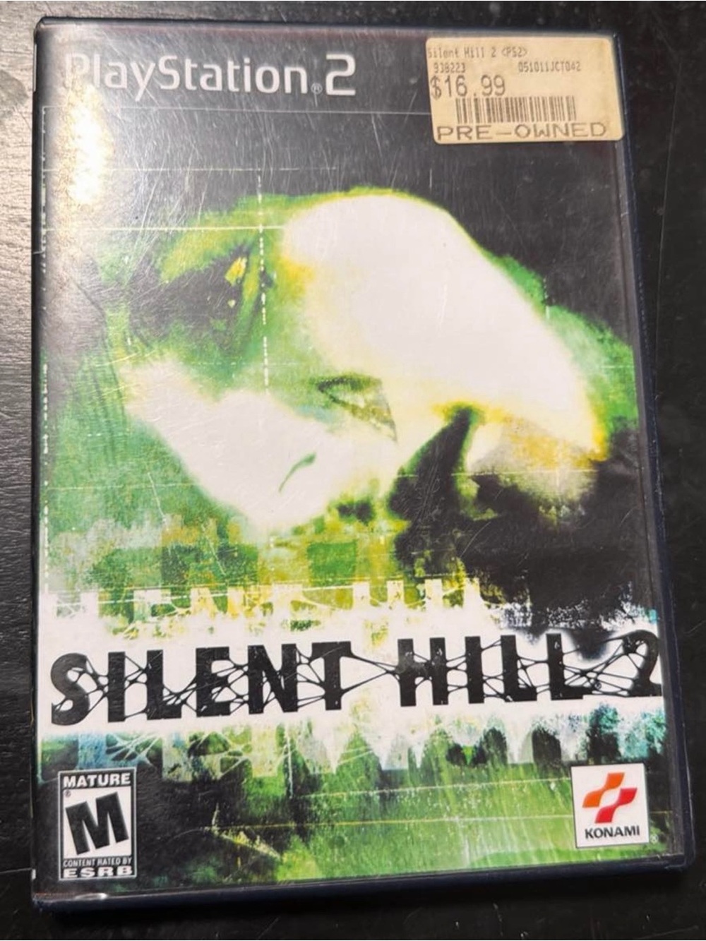 Konami Silent Hill 2 (PlayStation 2) - Green Edition